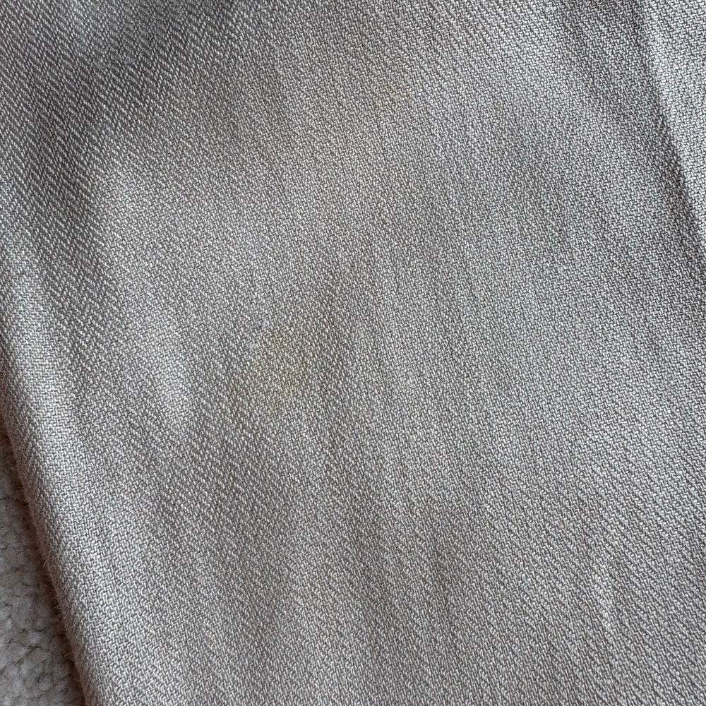 Vintage United Colors Of Benetton Cream Wide Leg Pants - Picture 4 of 12